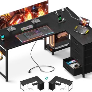NOV398 Reversible Computer Charging Assemble Desk
