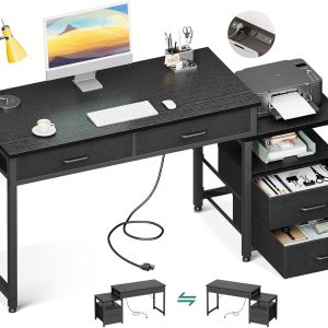 NOV407 53 Inch Computer Drawers Reversible Desk