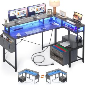 NOV403 Computer Cabinet Printer Monitor Desk