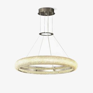 NOV368 Asscher Ring Chandelier