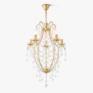 NOV346 Birdcage Chandelier
