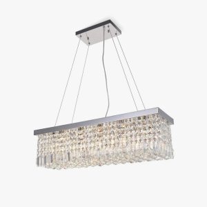 NOV360 Crystal Raindrop Chandelier