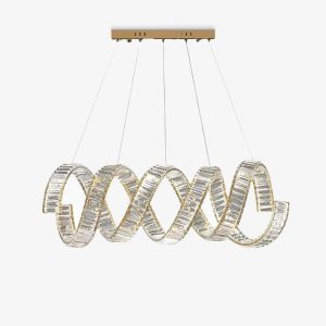 NOV365 Curved LED Chandelier