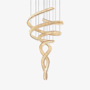 NOV351 Long Spiral Crystal